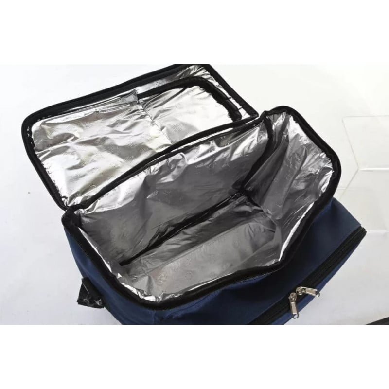 BOLSA TERMO PICNIC 19 PZS POLIESTER 43X23X29 CM