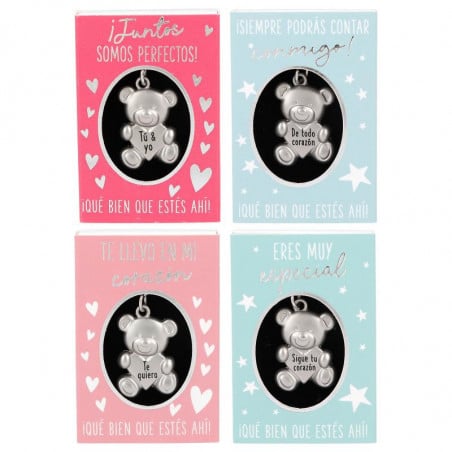 COLGANTE OSITO EN CAJITA