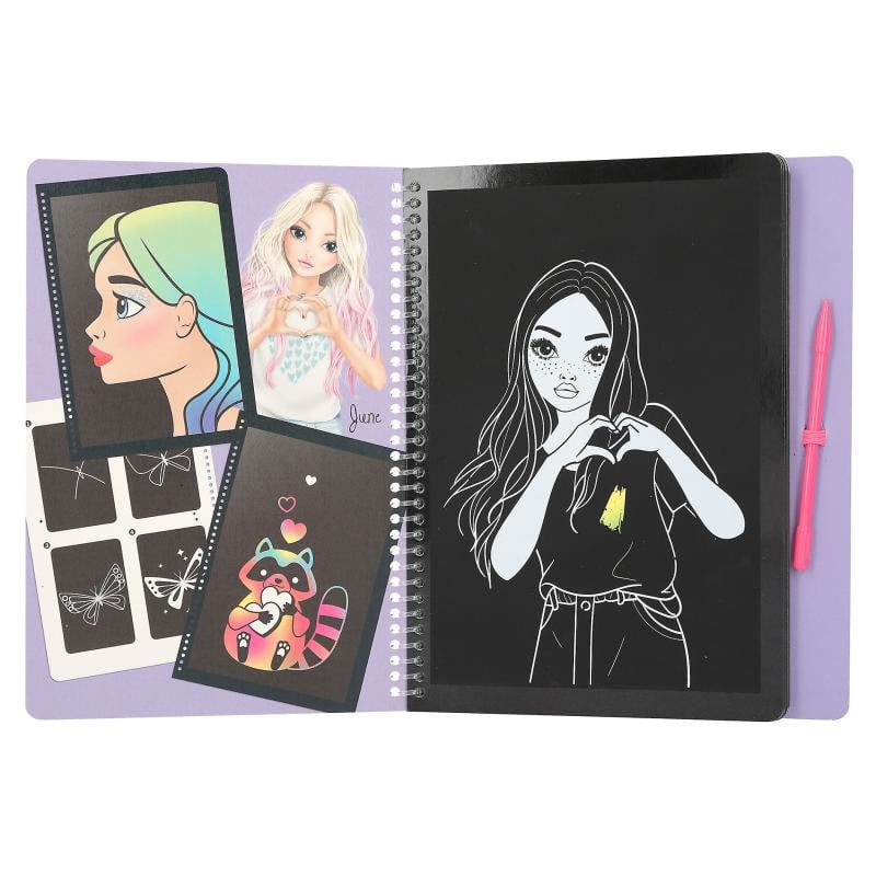 TOPMODEL CUADERNO MAGIC SCRATCH