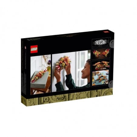 CENTRO DE FLORES SECAS LEGO