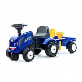 BABY NEW HOLLAND TRACTOR C/REMOLQUE