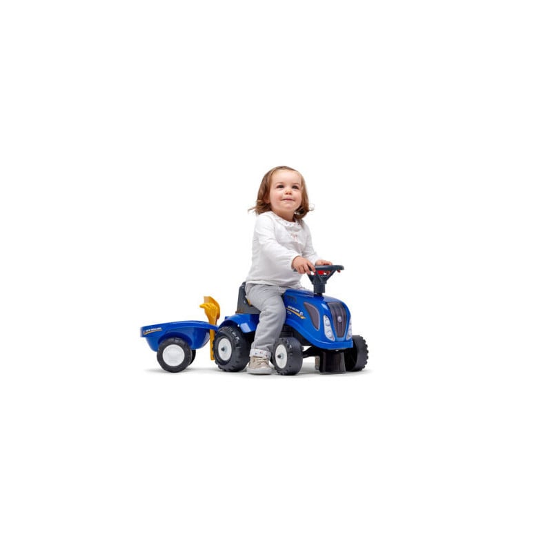 BABY NEW HOLLAND TRACTOR C/REMOLQUE Y AC