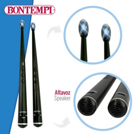 Baquetas Con Luz y Sonido Bontempi