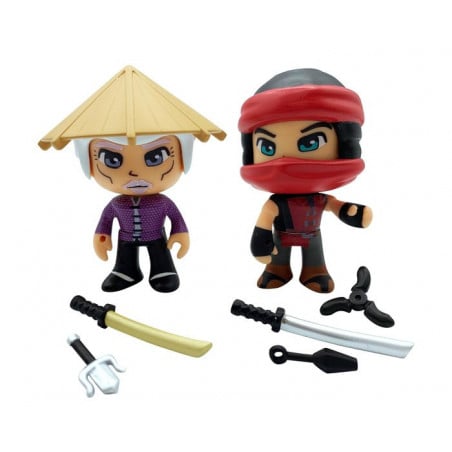 PINYPON ACTION THE NINJA SENSEI Y KOHAI