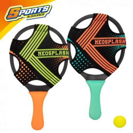 SET 2 PALA PLAYA NEOPRENO C/PELOTA SET 2 PALA PLAYA NEOPRENO C/PELOTA