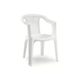 SILLA MONOBLOC SUPERGIADA BLANCA