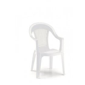 SILLA MONOBLOC ELEGANT BLANCA