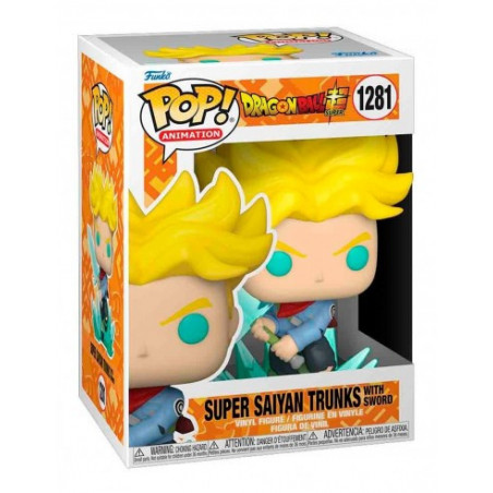 POP ANIMATION: DBS SS TRUNKS W/SWORD