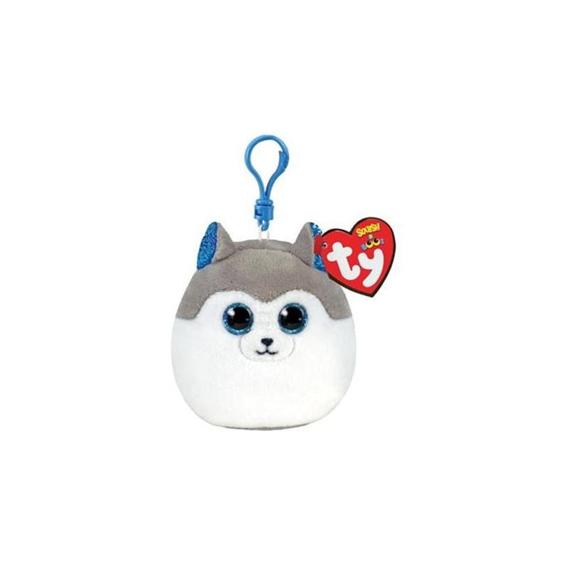 TY SQUISH CLIP SLUSH HUSKY 9 CM