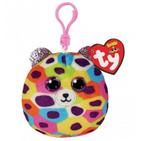 TY SQUISH CLIP GISELLE LEOPARD 9 CM