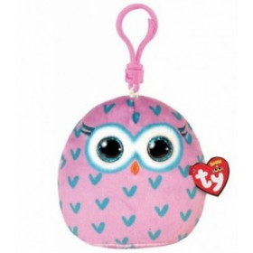 TY SQUISH CLIP WINKS OWL 9 CM