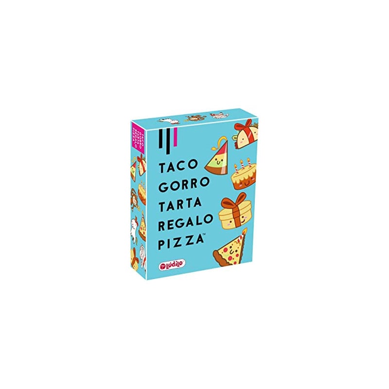 TACO, GORRO, TARTA, REGALO, PIZZA