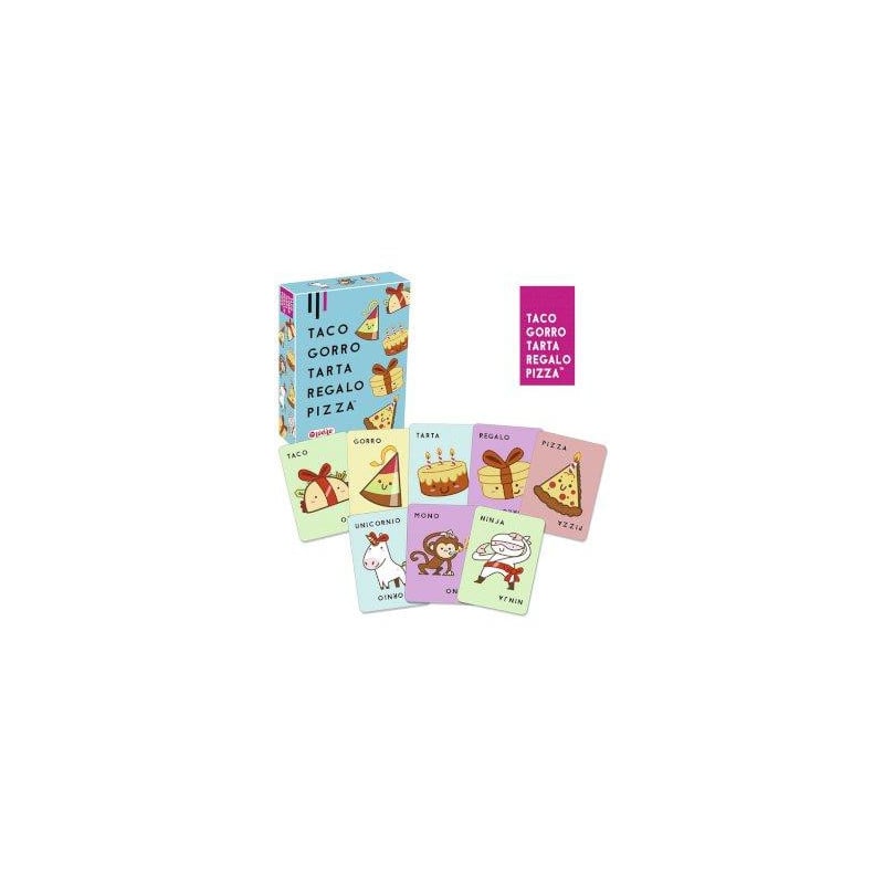 TACO, GORRO, TARTA, REGALO, PIZZA