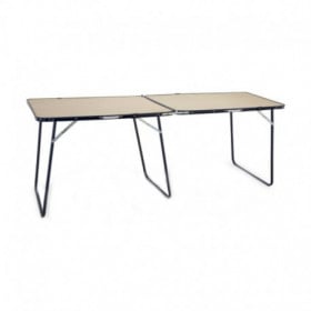 Mesa Plegable Durolac 160x60 cm Tubo Azul