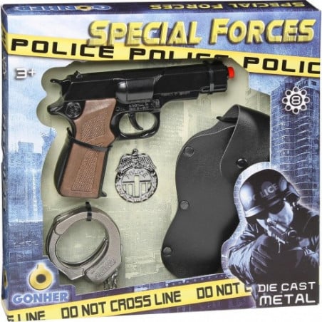 FUERZAS ESPECIALES PISTOLA 8 TIROS