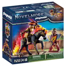 BURNHAM RAIDERS. CABALLERO DE FUEGO PLAYMOBIL