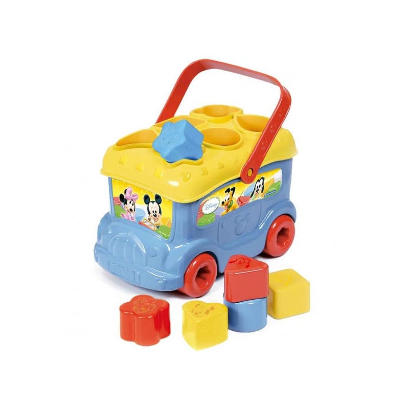 BABY MICKEY AUTOBUS FORMAS Y COLORES
