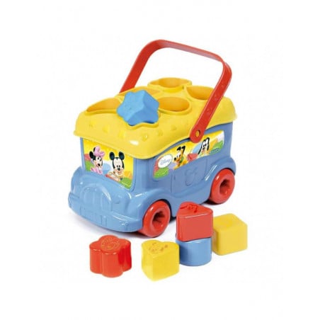 BABY MICKEY AUTOBUS FORMAS Y COLORES