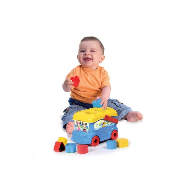 BABY MICKEY AUTOBUS FORMAS Y COLORES