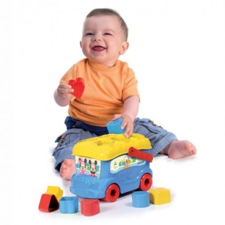 BABY MICKEY AUTOBUS FORMAS Y COLORES