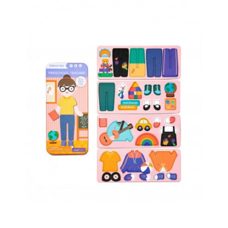 PUZZLE MAGNETICO PROFESORA DE INFANTIL
