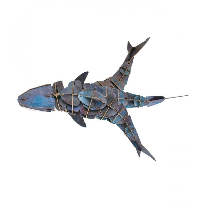 ECO 3D PUZZLE TIBURON BLANCO DELUXE