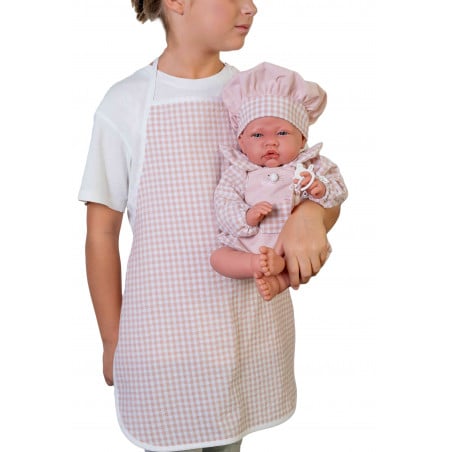 RECIEN NACIDA COCINERA CON DELANTAL PARA