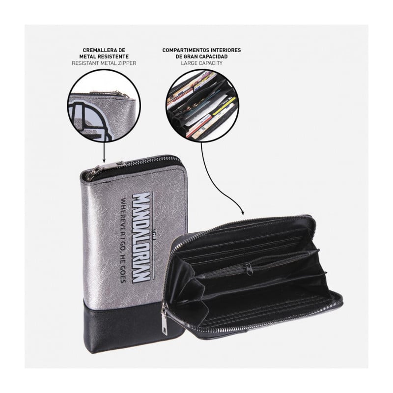 CARTERA TARJETERO THE MANDALORIAN