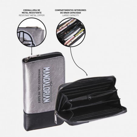 CARTERA TARJETERO THE MANDALORIAN