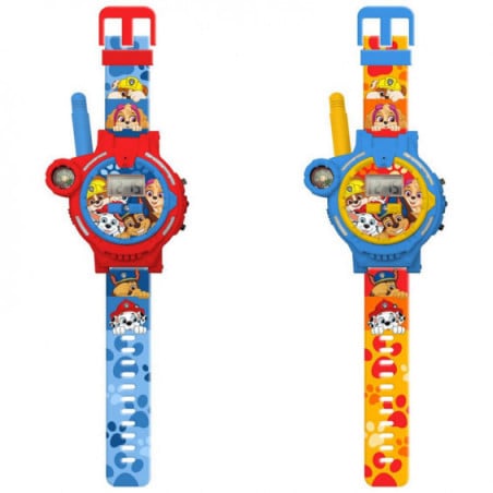 RELOJ WALKIE TALKIE 2 EN 1 PAW PATROL