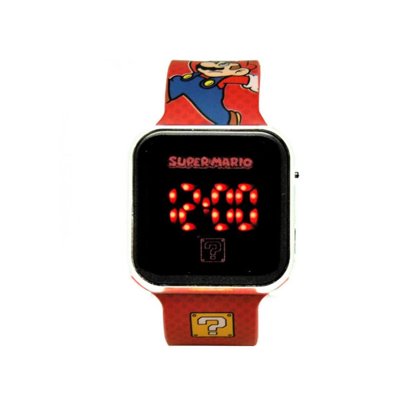 RELOJ LED SUPER MARIO