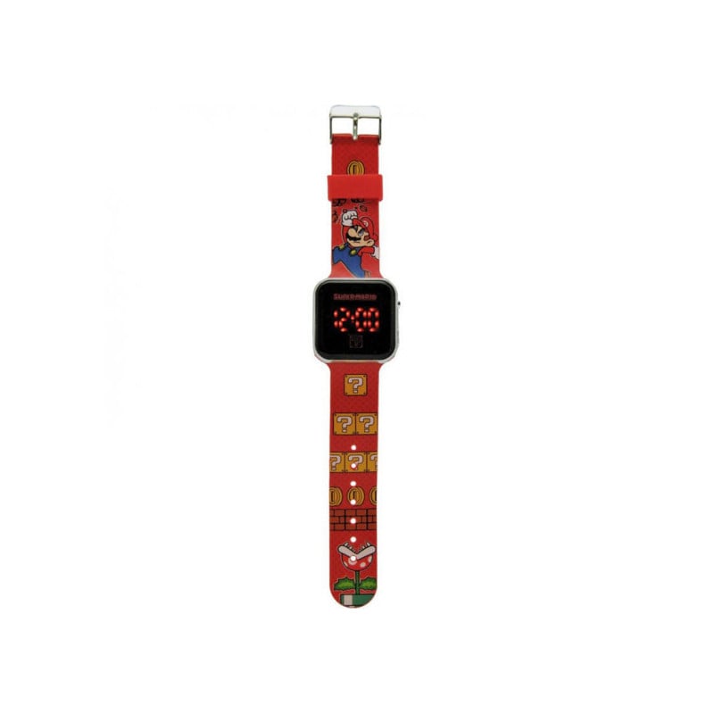 RELOJ LED SUPER MARIO