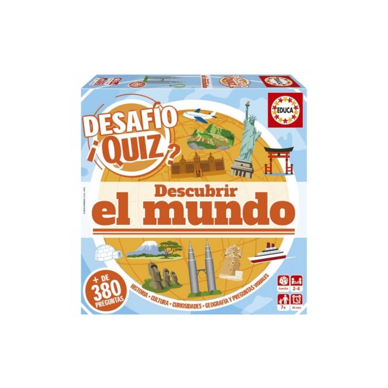 DESAFIO QUIZ DESCUBRIR EL MUNDO