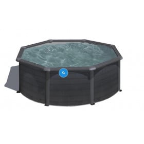 PISCINA REDONDA GRAFITO 300X120 2