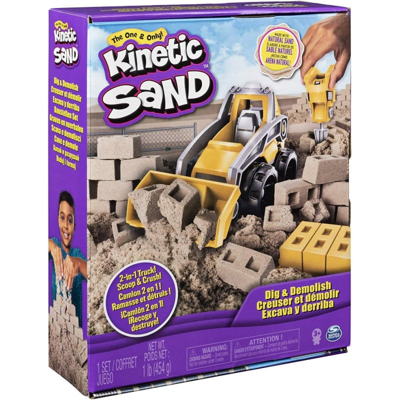 KINETIC SAND EXCAVA Y DERRIBA