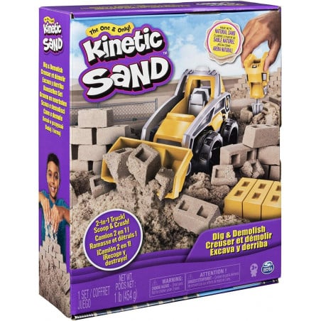 KINETIC SAND EXCAVA Y DERRIBA