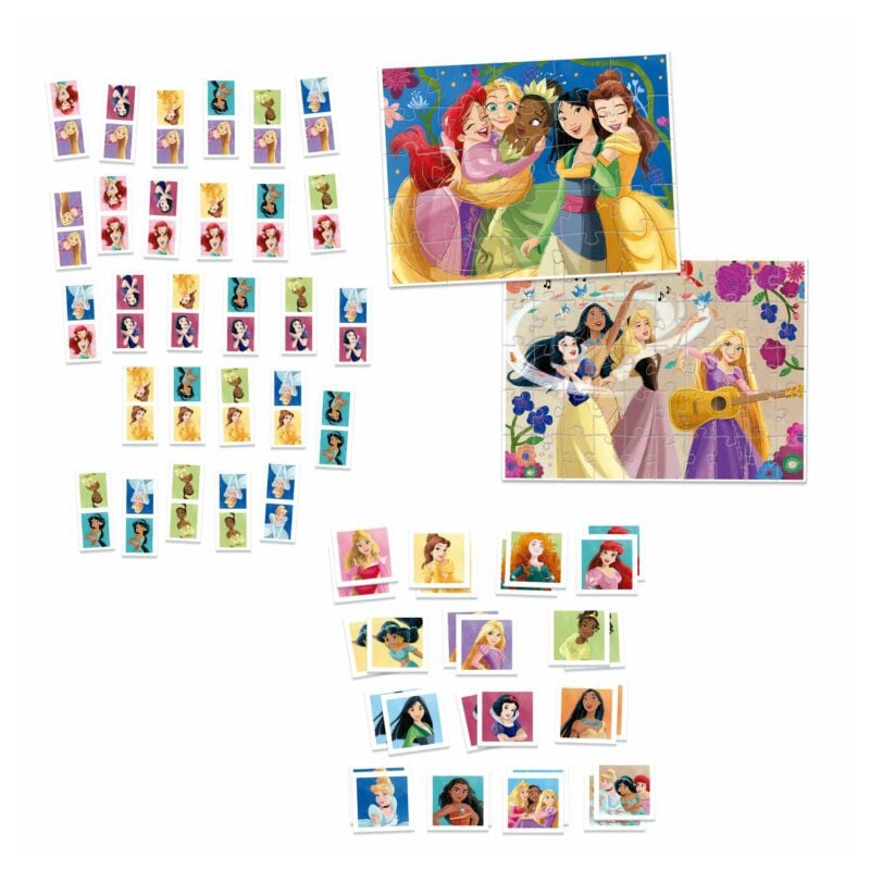 EDUCA BORRAS SUPERPACK 4 EN 1 PRINCESAS DISNEY