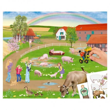 CREATE YOUR FARM CUADERNO PARA COLOREAR