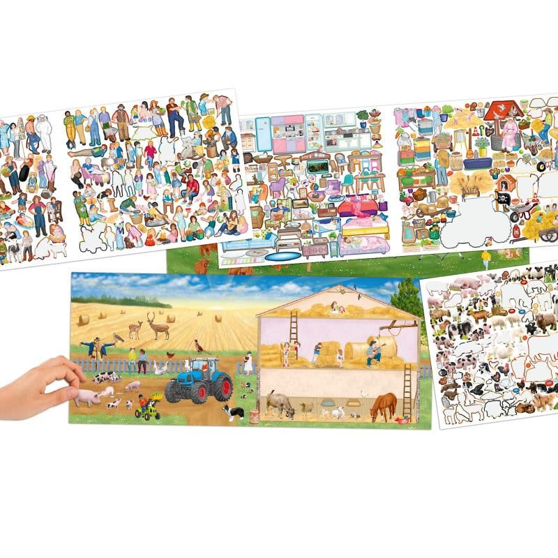 CREATE YOUR FARM CUADERNO PARA COLOREAR