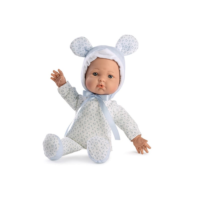 MIMI, MI PRIMER BEBE, AZUL SIN PELO