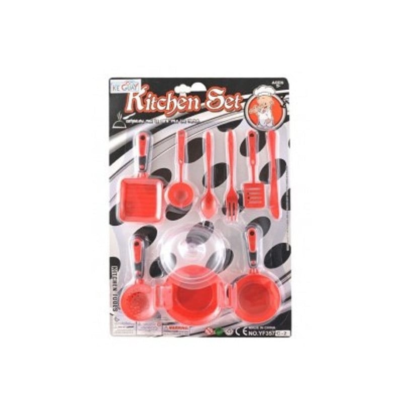 CONJUNTO COCINA 10 PIEZAS