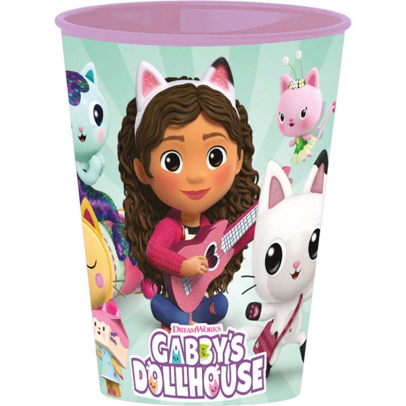 VASO EASY 260 ML GABBY`S DOLLHOUSE