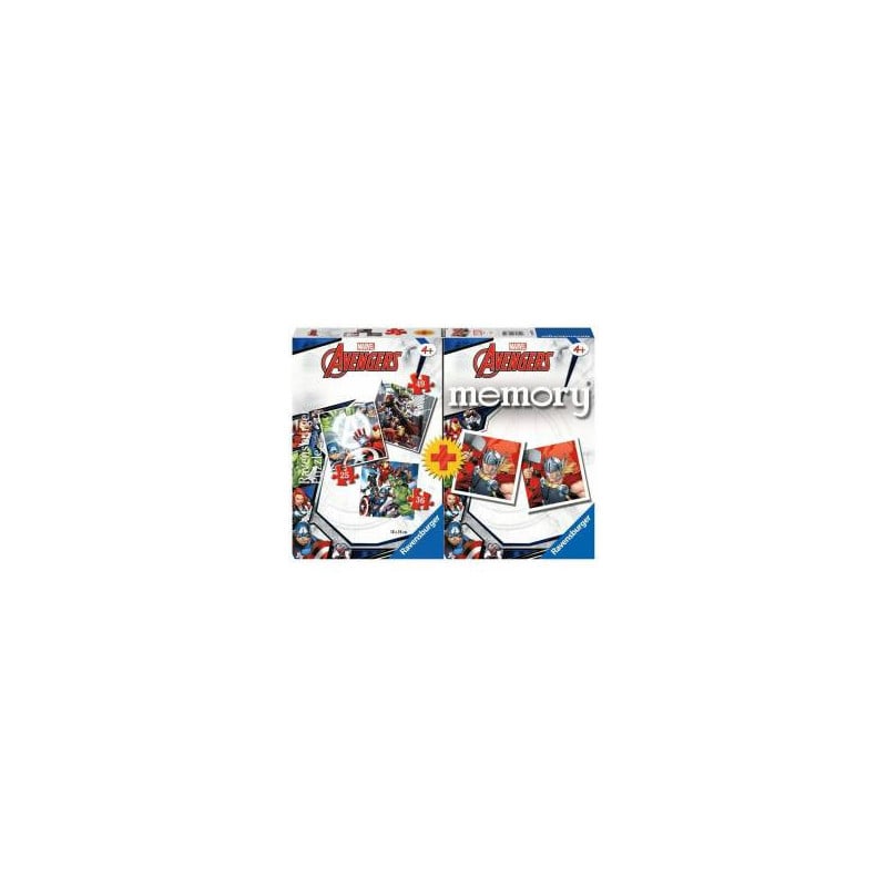 MEMORY + 3 PUZZLES AVERNGERS