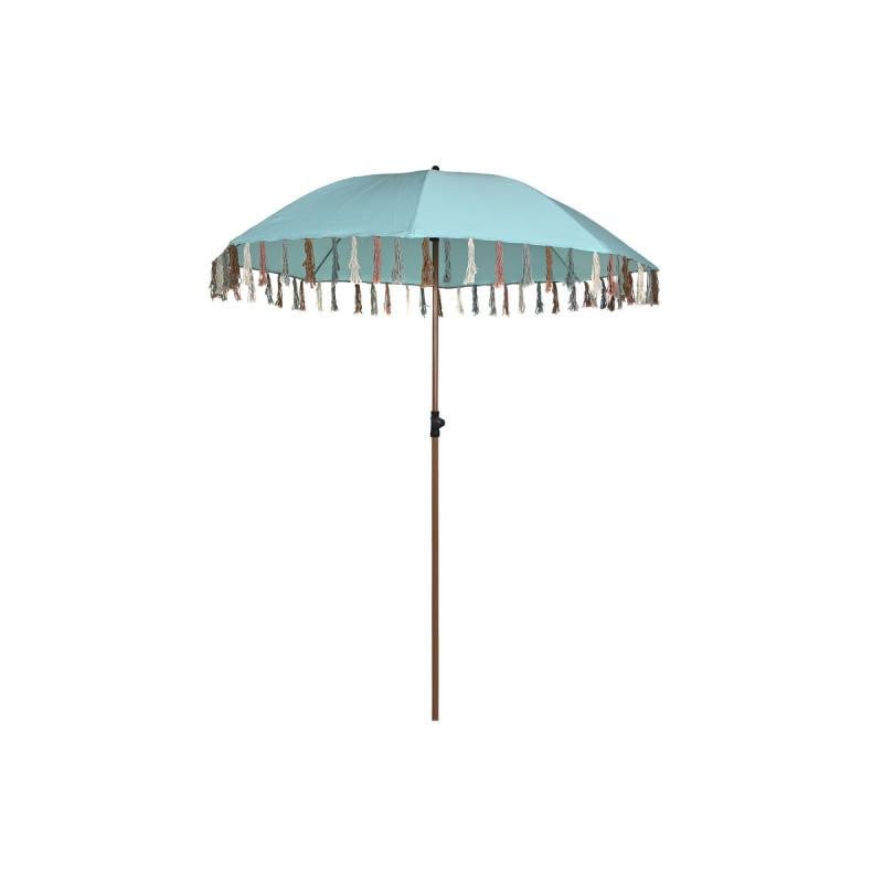 PARASOL POL. ACERO AZUL 180X180X190 FLEC