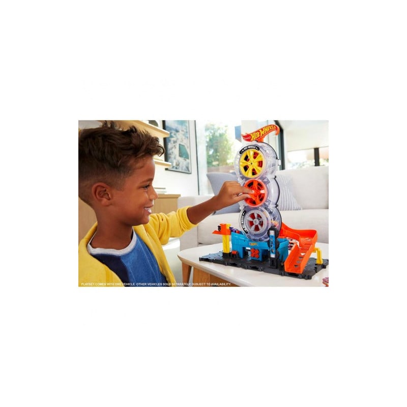 HOT WHEELS CITY TIENDA DE NEUMATICOS