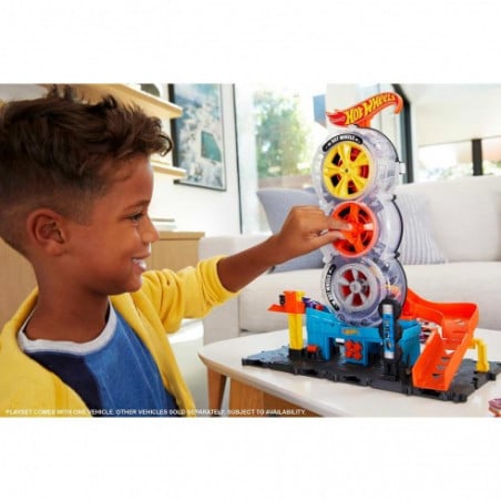 HOT WHEELS CITY TIENDA DE NEUMATICOS