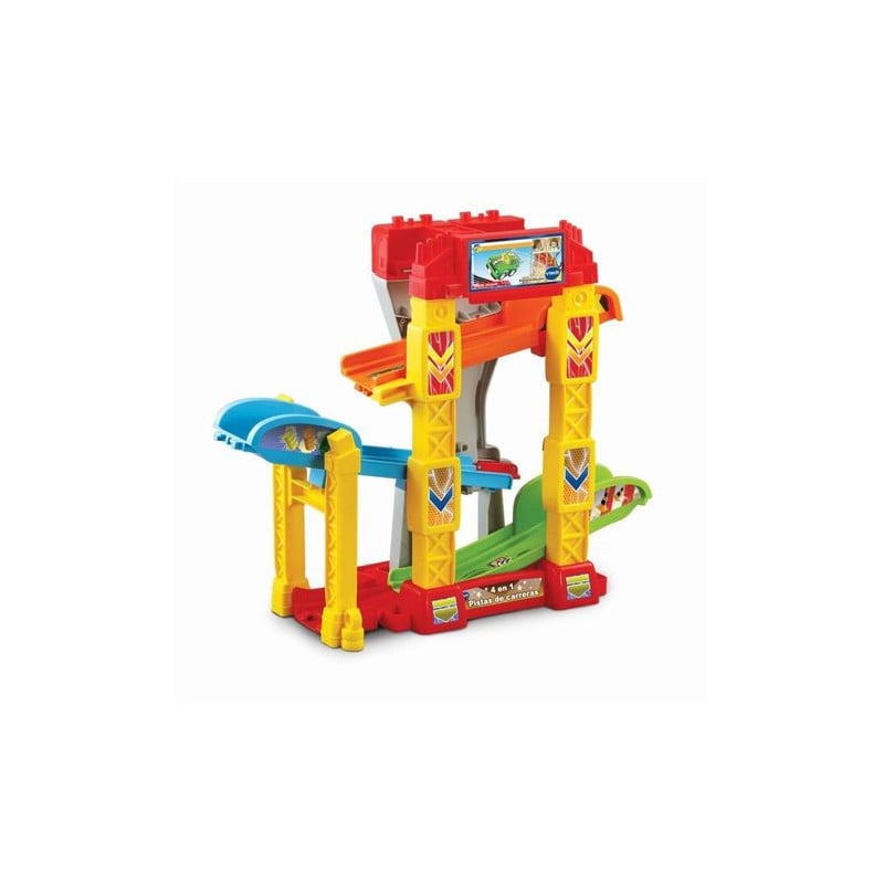 Tut Tut Bólidos Pista de Carreras 4 en 1