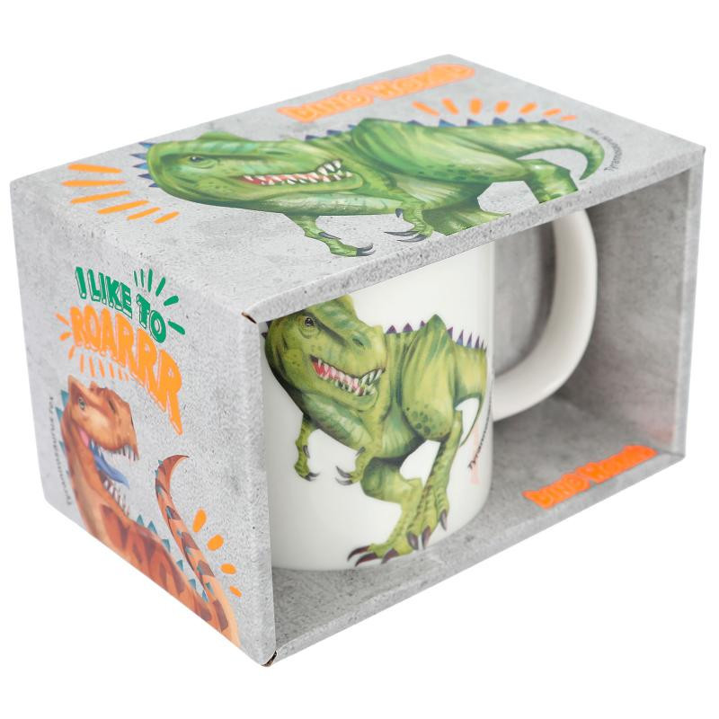DINO WORLD TAZA CON RELIEVE T-REX