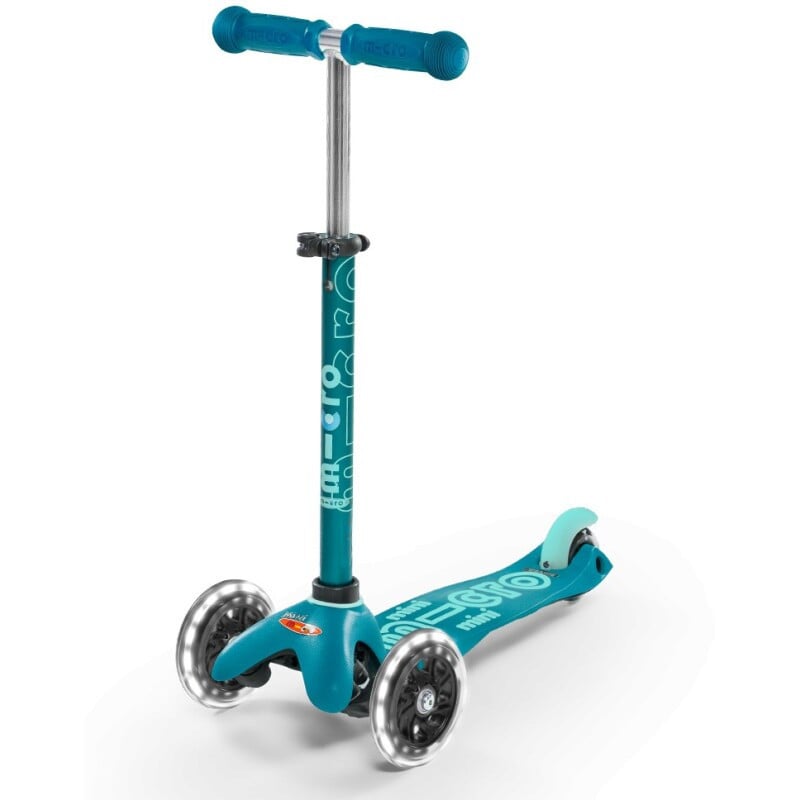 Patinete Mini Micro Led Aqua