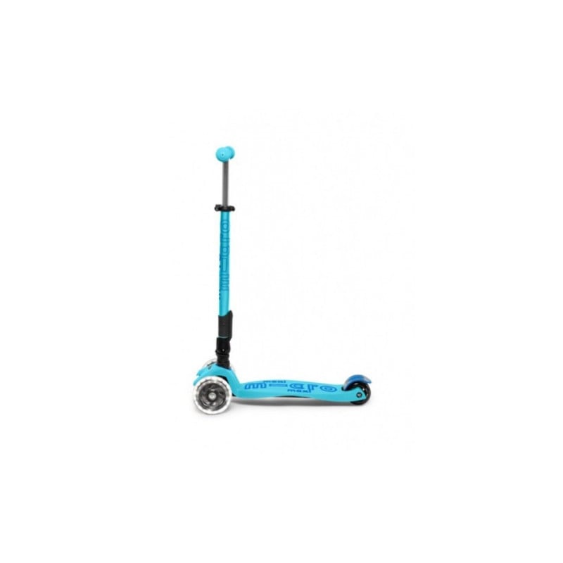 PATINETE MICRO MAXI DELUXE PLEGABLE LED AZUL